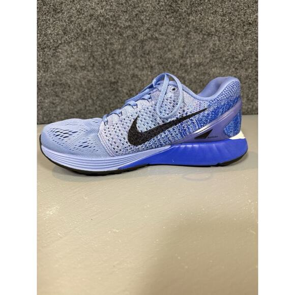 Nike LunarGlide 7 Ocean Fog/Black-Blue Grey-Sail Shoes, Size 8.5, Pre-owned - Picture 2 of 9